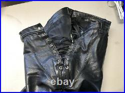 Men leather pants NORTH BOUND SIZE 36 HIGH QUALITY