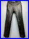 Men-s-GUCCI-Black-Leather-Pants-Straight-Casual-Dress-Trousers-Size-50-AUTHENTIC-01-ctcy