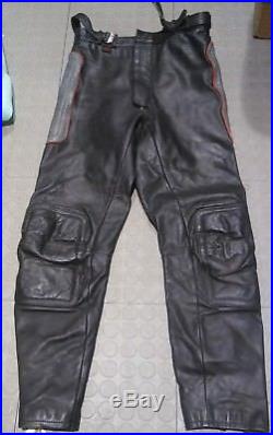 Men's Leather Riding Pants Size 34