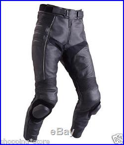Men's Motorcycle Racing Trouser Leather Motorbike Pant Leather Trouser All-size