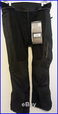 Men's REV'IT! Engineered Skin Leather Motorcycle Pants Black Size M50 NWT