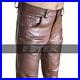 Men-s-Real-Cowhide-Brown-Leather-Classic-Style-Biker-Pants-Trousers-01-xblg
