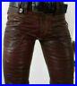 Men-s-Real-Leather-Pants-Double-Zips-Bikers-Pants-brown-breeches-motorbike-01-egsb