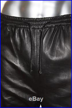 Men's Sean John Black 100% Genuine Leather Pants