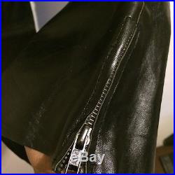 Men's Sean John Leather Pants VINTAGE Size 36 (baggy) 100% Genuine Leather