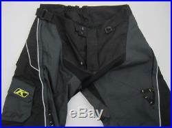 Mens 38 Tall Klim Cordura Scotchlite motorcycle mesh leather reflective pants