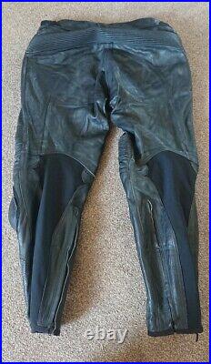 Mens Alpinestar Black Motorbike Leather Pants Size 56