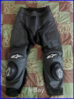 Mens Alpinestars GP Plus Leather Pants Size 30 Slight Wear (see photos)