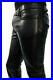 Mens-Biker-Jeans-Real-Black-Casual-Lambskin-Leather-Sleek-Style-Pants-01-ujw