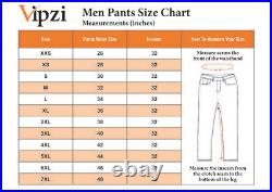Mens Genuine Leather 501 Style Comfortable Luxury Pants P01