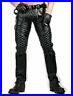 Mens-Genuine-Soft-Sheep-Leather-Black-Quilted-Pant-Zipper-Biker-trousers-P02-01-aob