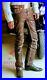 Mens-Leather-Jeans-Pants-Trouser-5-Pockets-Cowhide-Brown-Breeches-BLUF-Levis-501-01-kn
