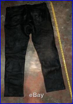 Mens Leather Pants 36x30 Leather Man NYC