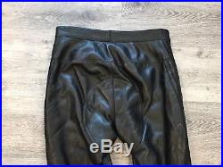 Mens Vintage Gucci Leather Pants Cafe Racer Biker Trousers Size 46 Italy
