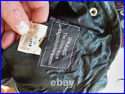 Mens leather pants 1980's, 34 waist 32 inseam