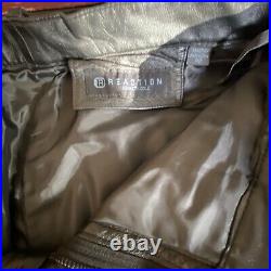 Mens used leather pants 32