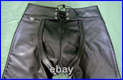 Mr B W35 Leather Convertible Jeans