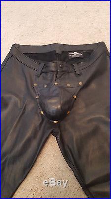 Mr S Leather Cod Piece Pants