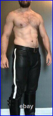 Mr S Leather Uniform Breeches
