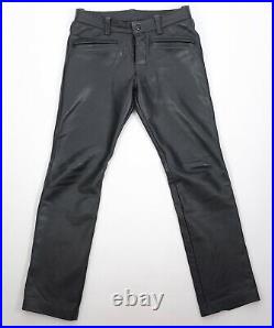 Mr S Leather leather pants 30-32 waist gay fetish cut black