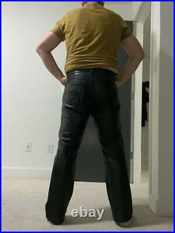 Mr S Leather pants Sz 37