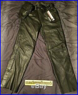 NEW Harley Davidson FXRG Leather Riding Pants Men's 34 97200-03VM/3400 Overpant