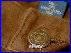 NWT $1995 men RALPH LAUREN POLO 36 W 33 34 SUEDE LEATHER PANTS Dk Brown VELVETY