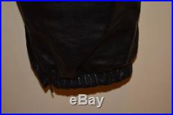 NWT $995 Theory Men's Pier L Revolt Leather Jogger Pants in Black Sz M F0870209