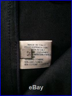 NWT Authentic Bottega Veneta men's Leather pants size 52, Italy $5300