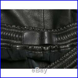 NWT J Brand Black Leather Jogger Trousers Pants Men's Sz XL $998