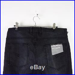 Neil Barrett Men's Jeans Pants BDE34C W31 Patches Leather Skinny Fit Np 335 New