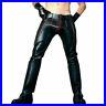 New-MEN-S-COWHIDE-LEATHER-JEANS-RED-STRIPES-DOUBLE-ZIP-PANTS-JEANS-Gay-Kink-HOT-01-vxej