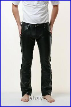 New without tag Mister B Mens Heavy Leather FXXXer Pants Trousers