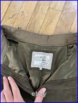 Nockstein Trachten Leather Pants W26x30 Vintage RARE Sz 36