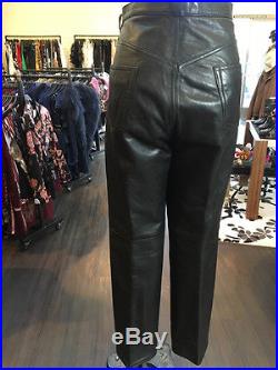 North Beach Michael Hoban Leather Men's Pants Vintage 1990s