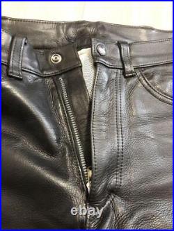 Number Nine Leather Pants black Size 3