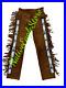 Old-Style-Mens-Beige-Brown-Suede-Leather-Fringes-Beaded-Powwow-Pant-NAP825-01-oiky