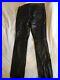 POLO-RALPH-LAUREN-BLACK-LEATHER-PANTS-MENS-36-Made-In-Italy-Perfect-Condition-01-fn