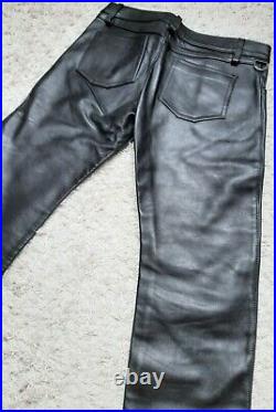 Pantalon Cuir Noir Toys 4 Boys W32 Leder Leather Gay Skin Rob Mister B