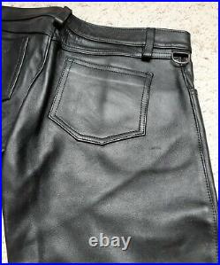 Pantalon Cuir Noir Toys 4 Boys W32 Leder Leather Gay Skin Rob Mister B