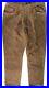 Polo-Ralph-Lauren-Mens-Size-38-x-34-Brown-100-Suede-Leather-Slim-Straight-Pants-01-qkj
