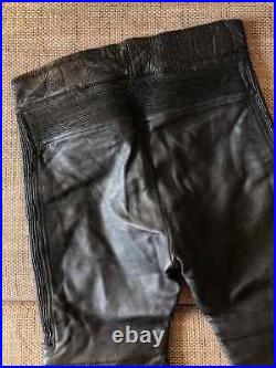 Proto Cow Hide Leather Biker Pants Vintage