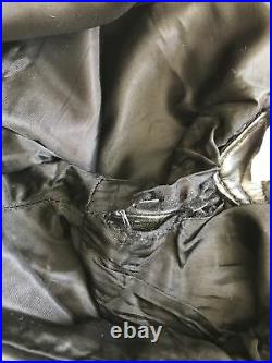 RARE VTG 80s 90s L. A. ROXX Black Leather Lace Up Mens Pants Zip Ankle Lined 28