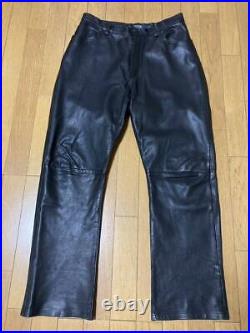 Ralph Lauren Leather Pants Size 34 vintage
