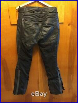 Rev'it! Gear Men's Leather & Mesh Motorcycle Pants