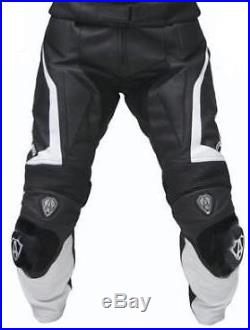 Rider Motorcycle Pant Men Leather Trouser Motorbike Racing Leather Trouser S-xl