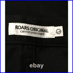 Roars Original Long Pants Leather Denim Mens