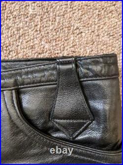 SKKIN Usa Leather Pants Genuine Size S Stingray/STARLINGEAR GABOR