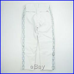 SUPREME Vanson Leathers 19 SS Leathers Ghost Rider Pant WHITE S