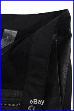T Alexander Wang Mens Black Leather Slim Cut Pants Size Large New 114302